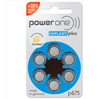 Батарейки PowerOne № 675 Implant